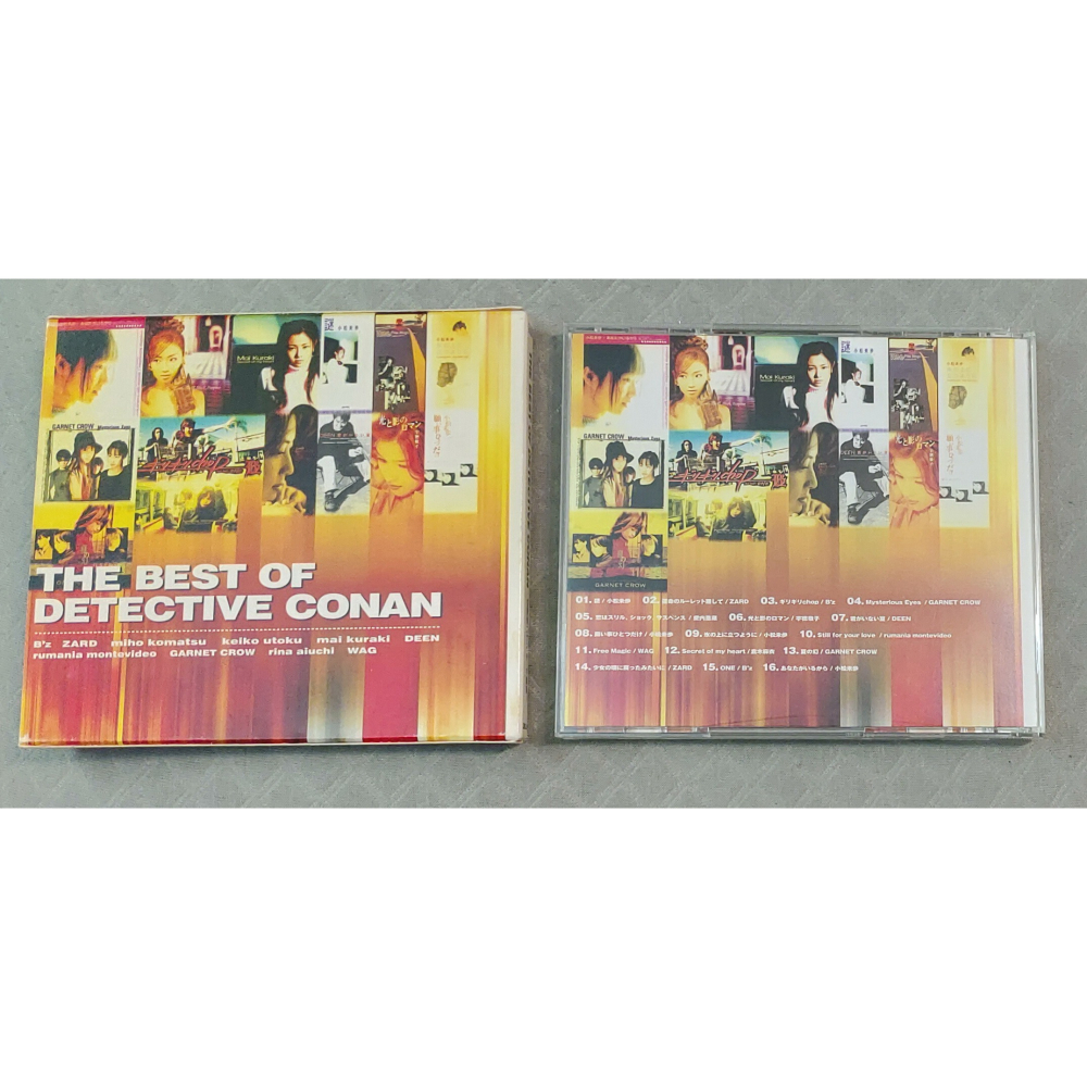 THE BEST OF DETECTIVE CONAN ～名偵探柯南 主題曲合集～   日版 二手  CD-細節圖2