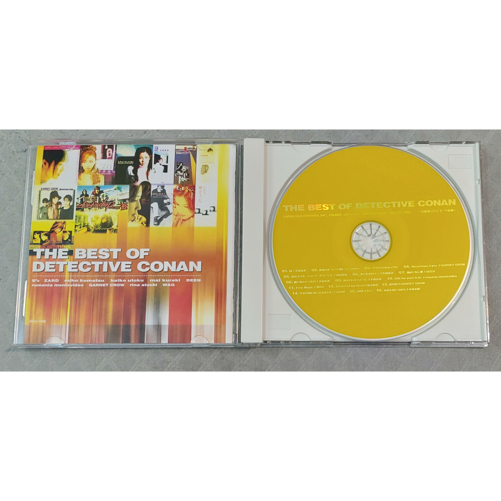 THE BEST OF DETECTIVE CONAN ～名偵探柯南 主題曲合集～   日版 二手  CD-細節圖6