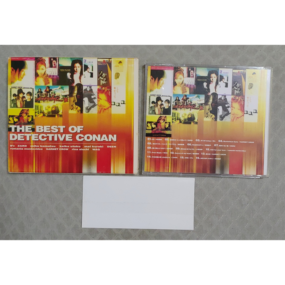 THE BEST OF DETECTIVE CONAN ～名偵探柯南 主題曲合集～   日版 二手  CD-細節圖2