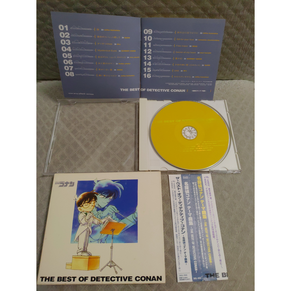 THE BEST OF DETECTIVE CONAN ～名偵探柯南 主題曲合集～   日版 二手  CD-細節圖10