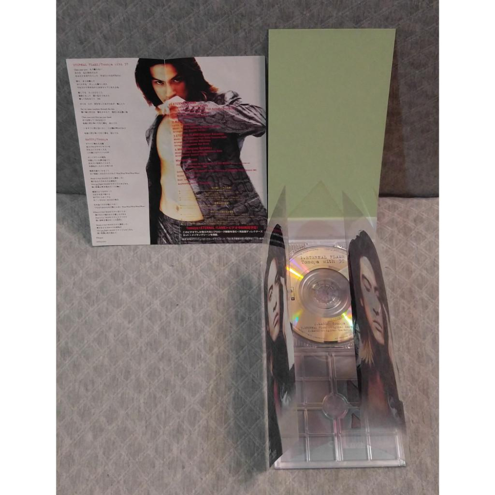 Tomoya with 3T (長瀬智也  - ETERNAL FLAME   日版 二手單曲 CD-細節圖4