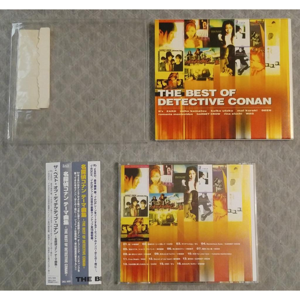 THE BEST OF DETECTIVE CONAN ～名偵探柯南 主題曲合集～ (2)   日版 二手 CD-細節圖2