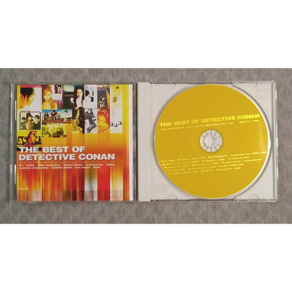 THE BEST OF DETECTIVE CONAN ～名偵探柯南 主題曲合集～ (2)   日版 二手 CD-細節圖3