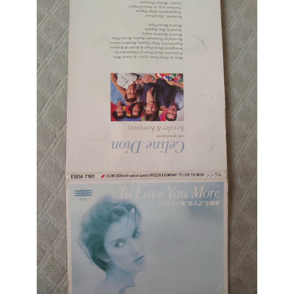 CELINE DION - To Love You More   日版 二手單曲 CD-細節圖4