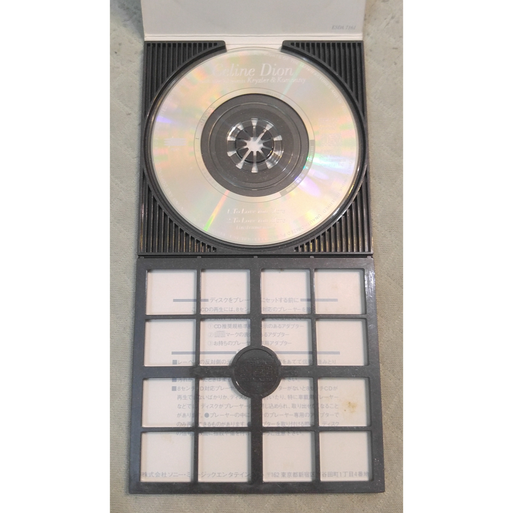 CELINE DION - To Love You More   日版 二手單曲 CD-細節圖5
