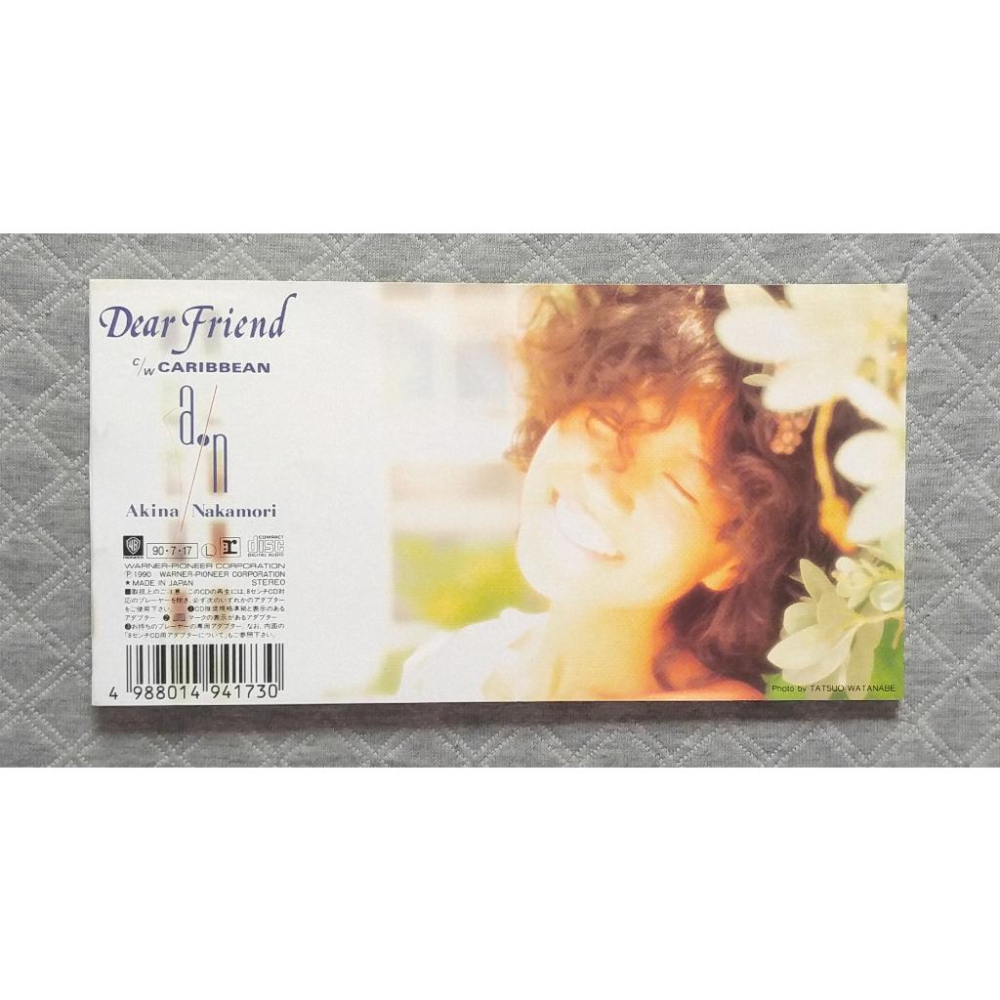 中森明菜 - Dear Friend    日版 二手單曲 CD-細節圖2