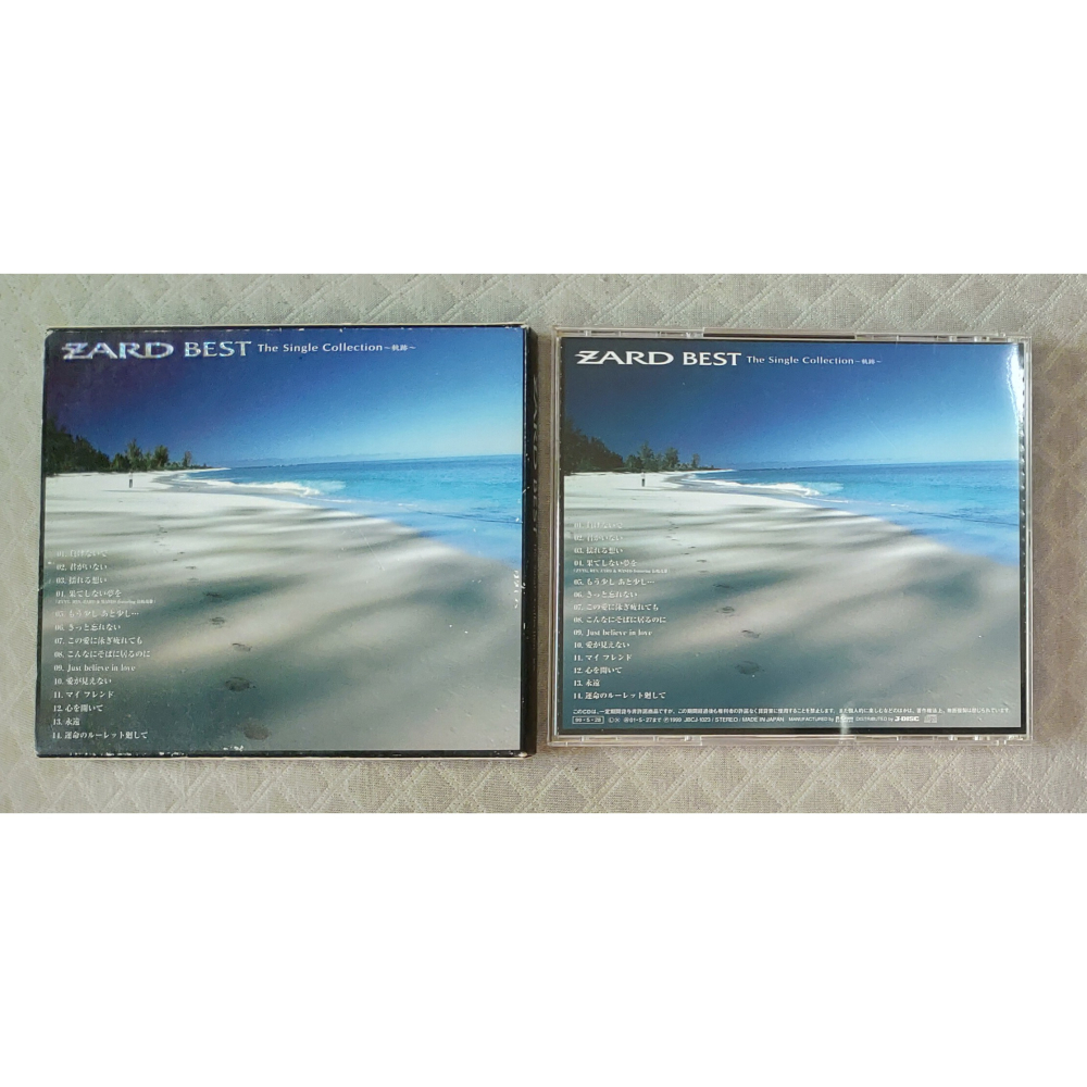 ZARD - ZARD BEST~Single Collection 〜軌跡〜   日版 二手 CD-細節圖2
