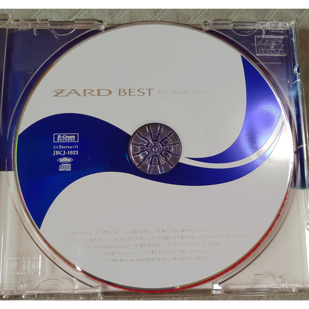 ZARD - ZARD BEST~Single Collection 〜軌跡〜   日版 二手 CD-細節圖6