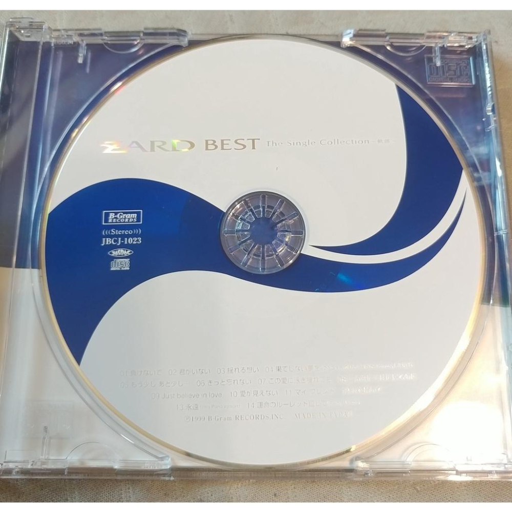 ZARD - ZARD BEST~Single Collection 〜軌跡〜   日版 二手 CD-細節圖4
