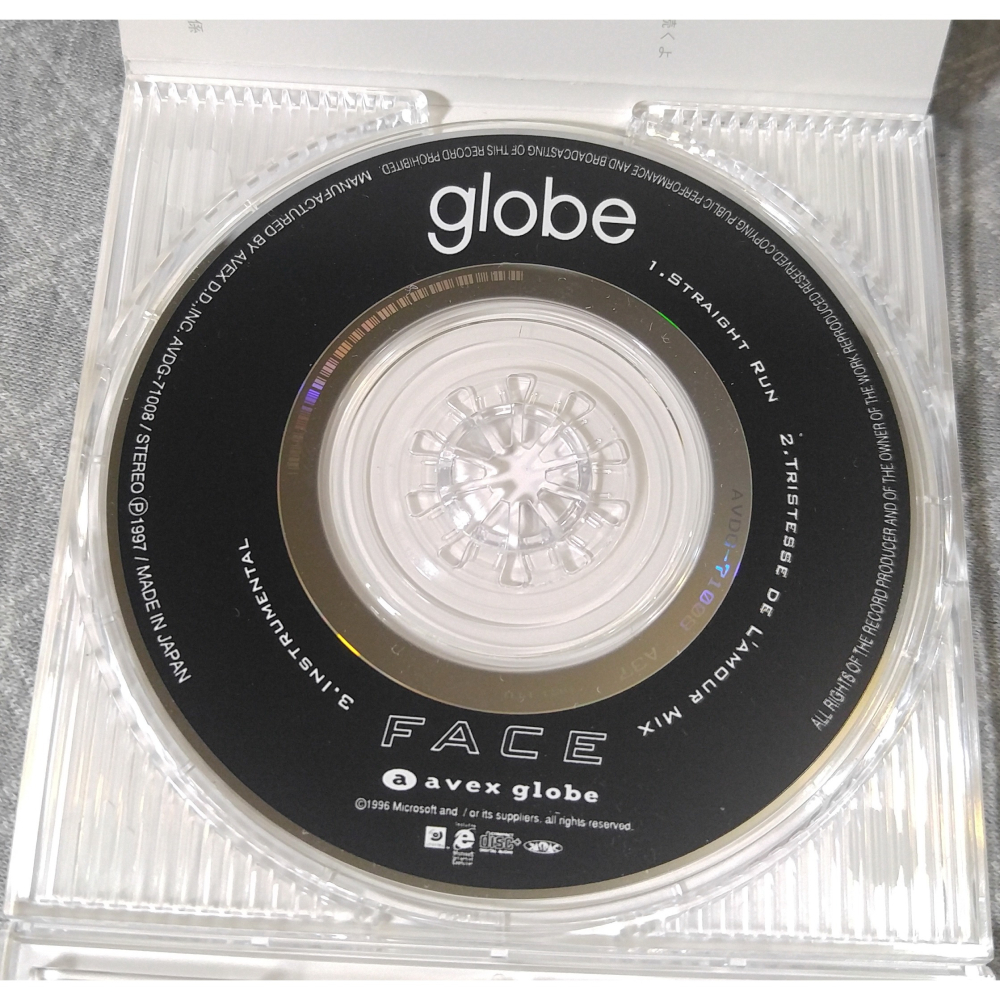 globe - FACE (2)   日版 二手單曲 CD-細節圖4