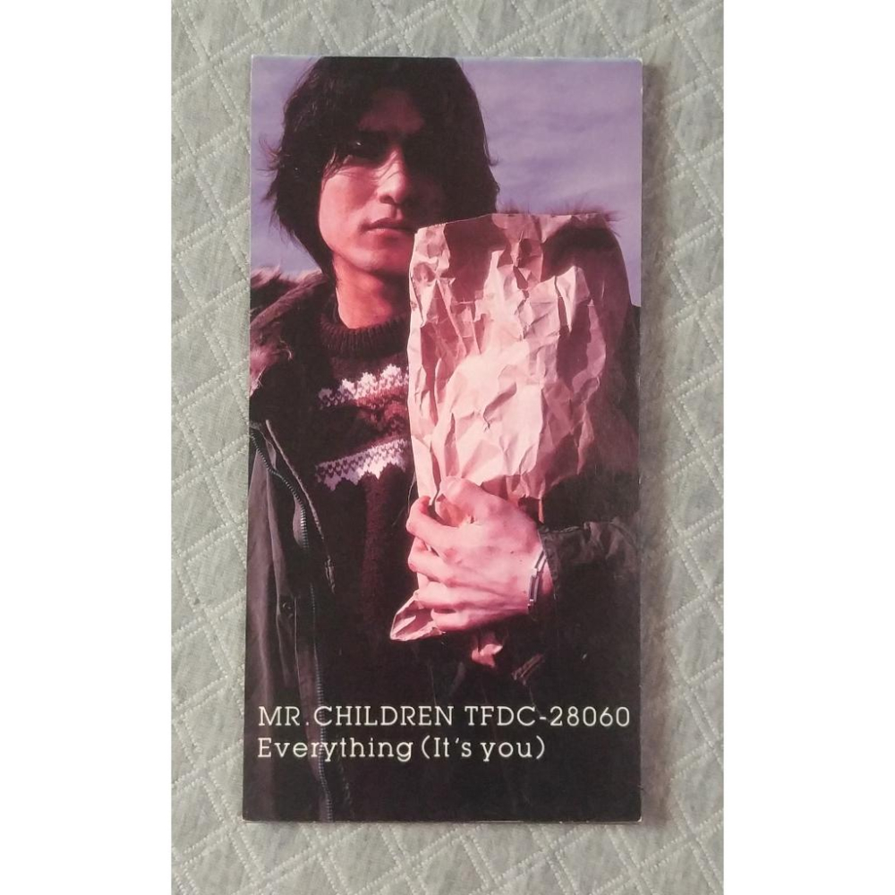 Mr.Children - Everything (It＇s you) (2)   日版 二手單曲 CD