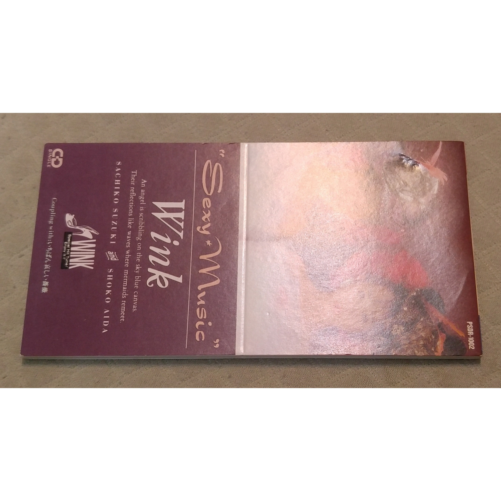 Wink - Sexy Music ( 高凌風 冬天裡的一把火 日文版)   日版 二手單曲 CD-細節圖3