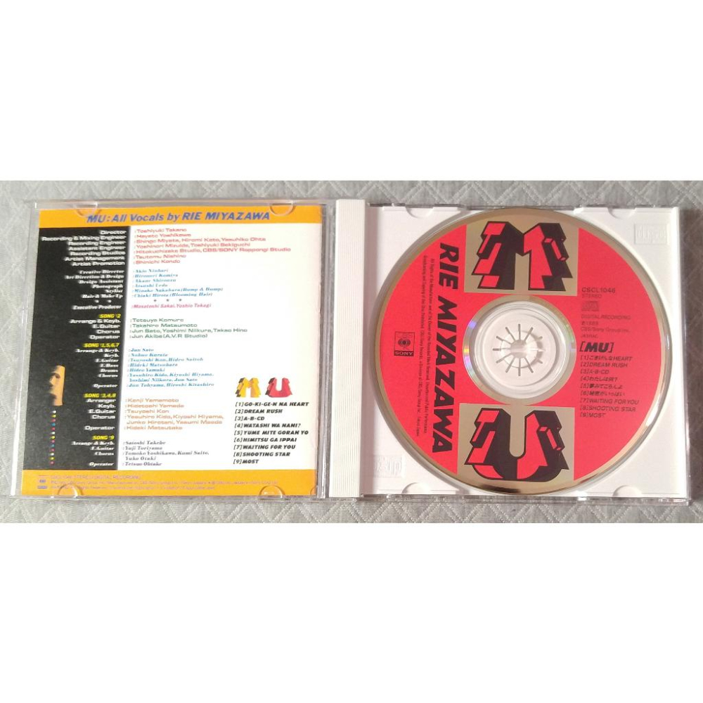 宮沢りえ (宮澤理惠) - MU   日版 二手專輯 CD-細節圖5