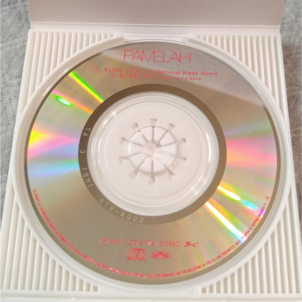 PAMELAH - BLIND LOVE (2)   日版 二手單曲 CD-細節圖4