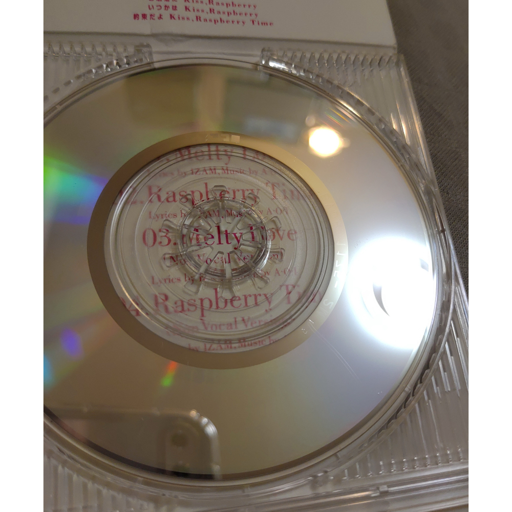 SHAZNA - Melty Love / Raspberry Time   日版 二手單曲 CD-細節圖8