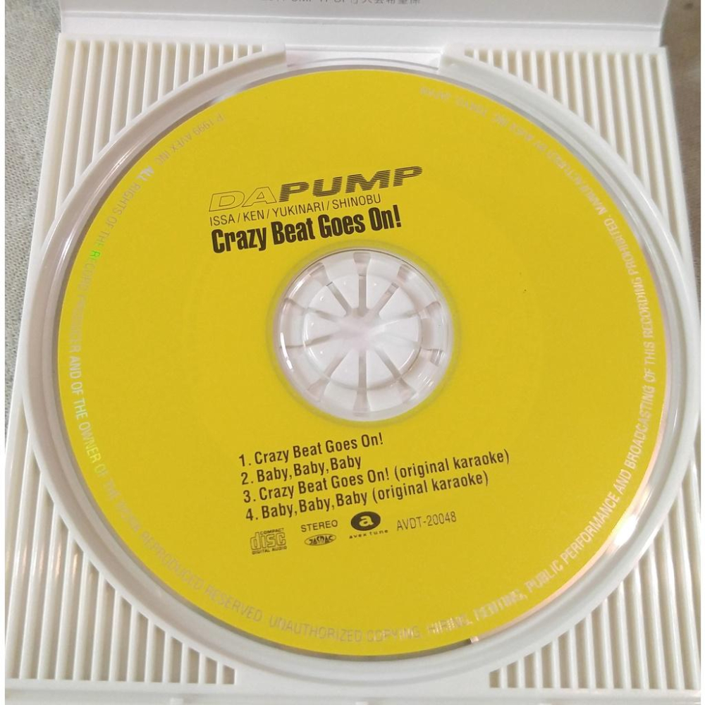 DA PUMP - Crazy Beat Goes On! (2)   日版 二手單曲 CD-細節圖4