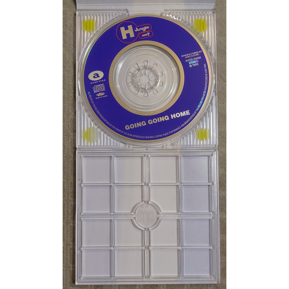 H Jungle with t (小室哲哉) - GOING GOING HOME   日版 二手單曲 CD-細節圖5