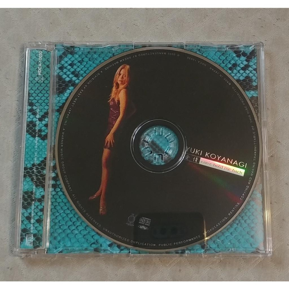 小柳ゆき (小柳由紀) - 愛情 / can＇t hold me back   日版 二手單曲 CD-細節圖2