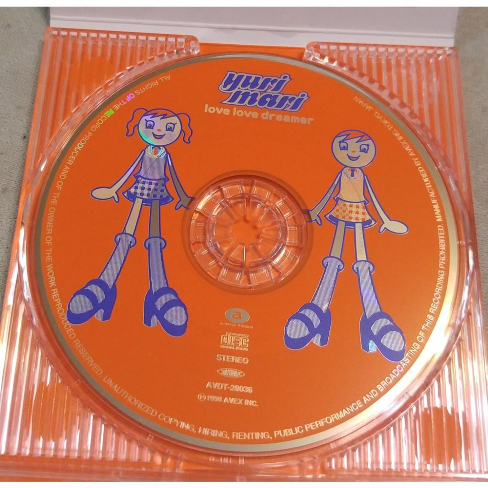 YURIMARI - love love dreamer   日版 二手單曲 CD-細節圖4