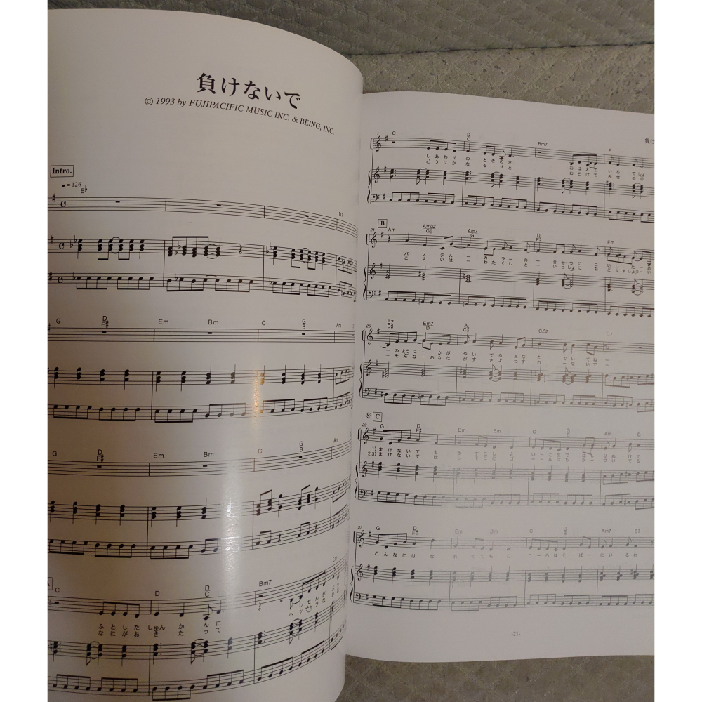 ZARD - ZARD BEST~Single Collection 〜軌跡〜(樂譜集)    日版  二手書籍-細節圖9