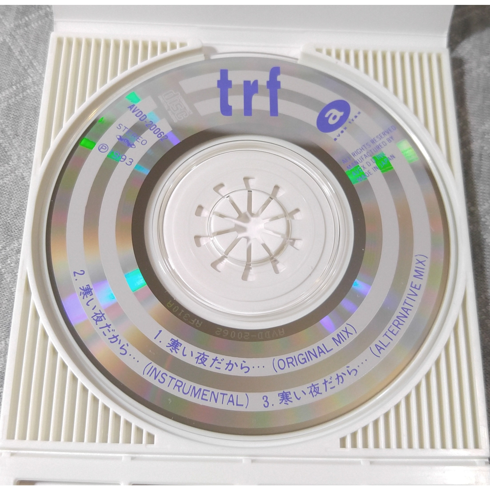 trf - 寒い夜だから・・・   日版 二手單曲 CD-細節圖4