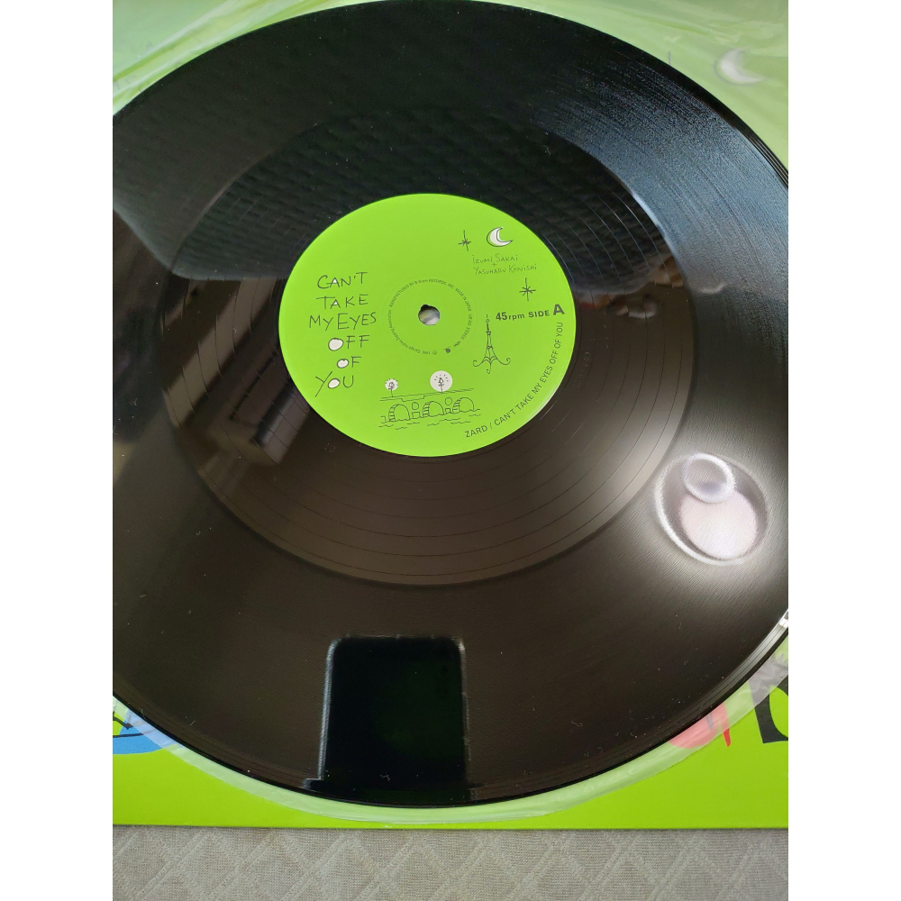 ZARD - CAN＇T TAKE MY EYES OFF OF YOU   日版 二手黑膠唱片-細節圖8