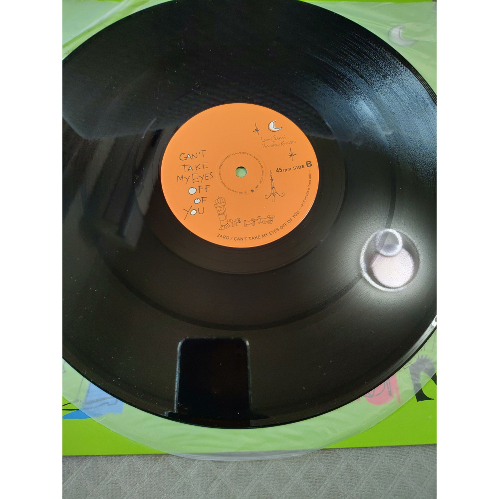 ZARD - CAN＇T TAKE MY EYES OFF OF YOU   日版 二手黑膠唱片-細節圖9