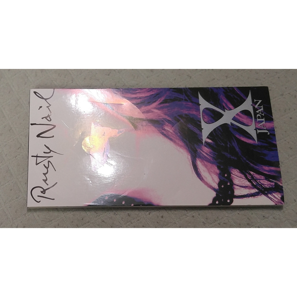 X JAPAN - Rusty Nail   日版 二手單曲 CD-細節圖3