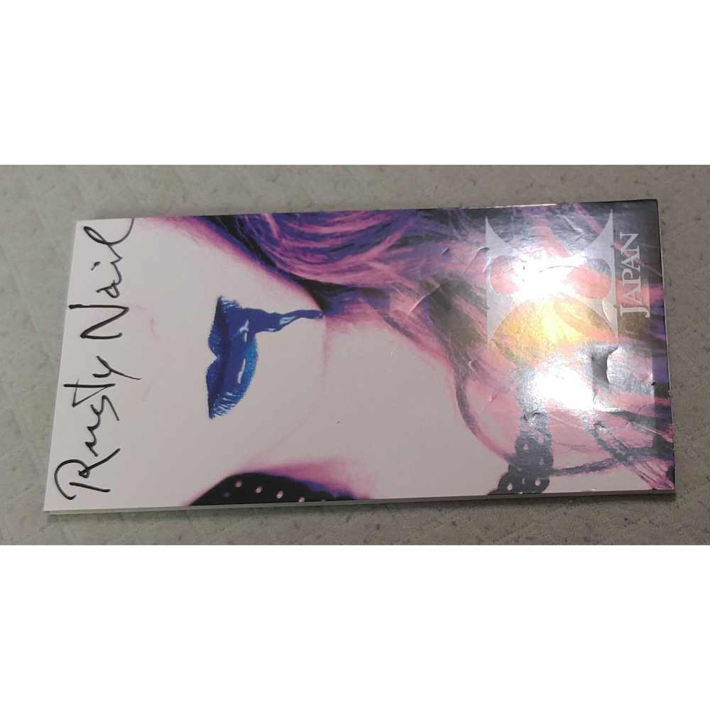 X JAPAN - Rusty Nail   日版 二手單曲 CD-細節圖4