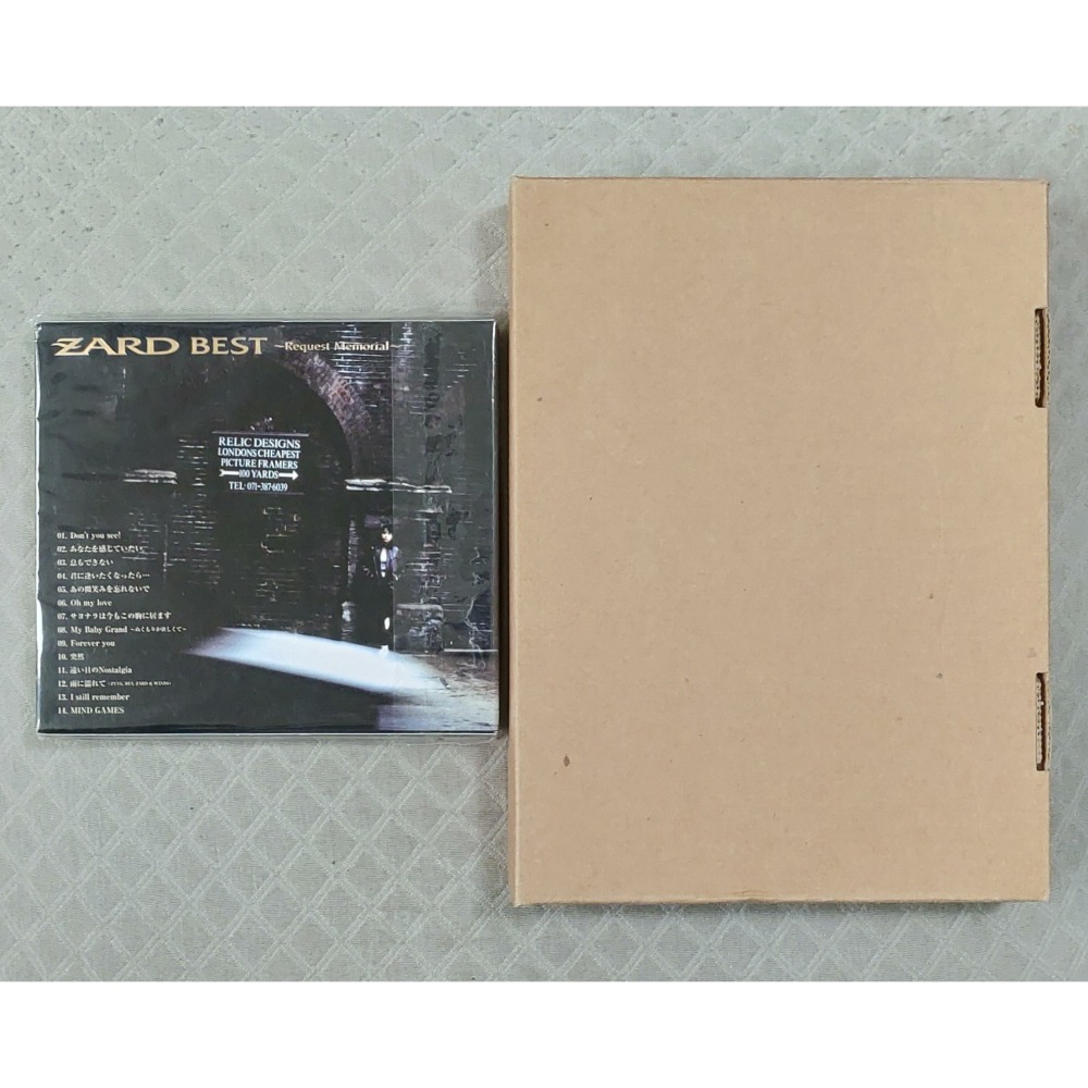 ZARD - ZARD BEST～Request Memorial (含初回特典月曆)   日版 二手 CD-細節圖2