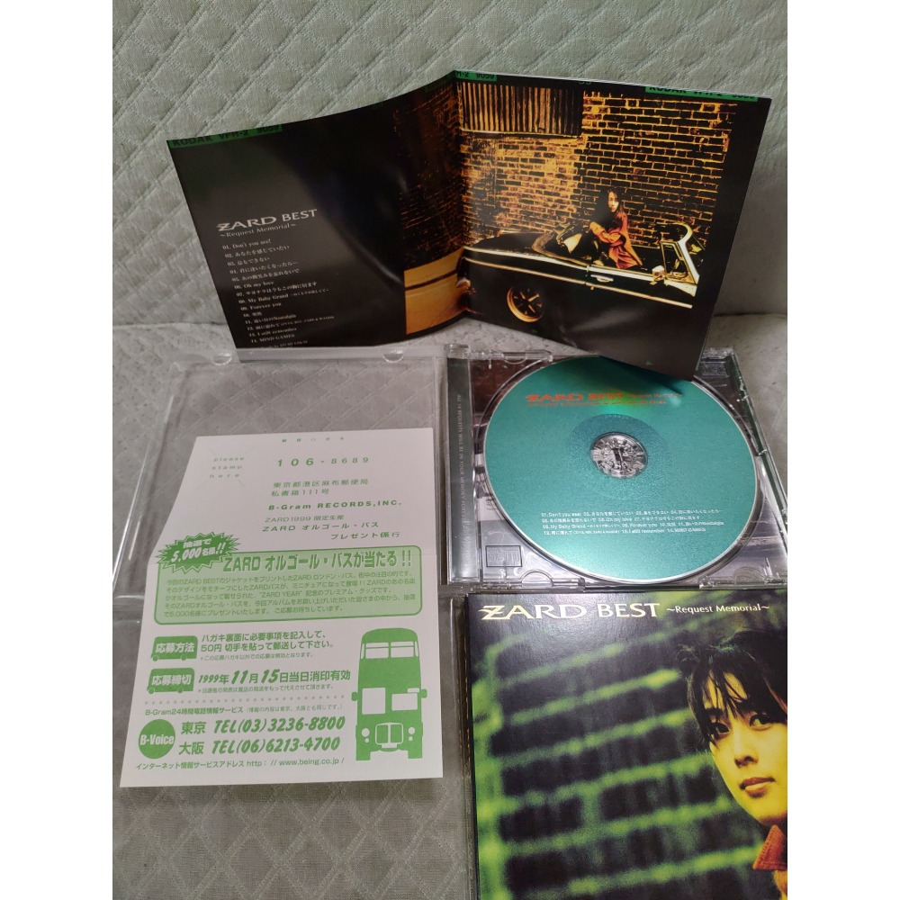 ZARD - ZARD BEST～Request Memorial (含初回特典月曆)   日版 二手 CD-細節圖7
