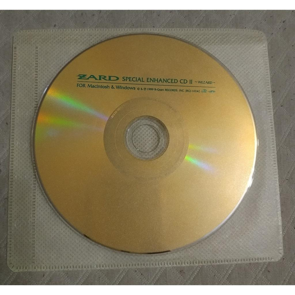 ZARD - SPECIAL ENHANCED CD II ~WEZARD~   日版 二手 特典CD-細節圖4