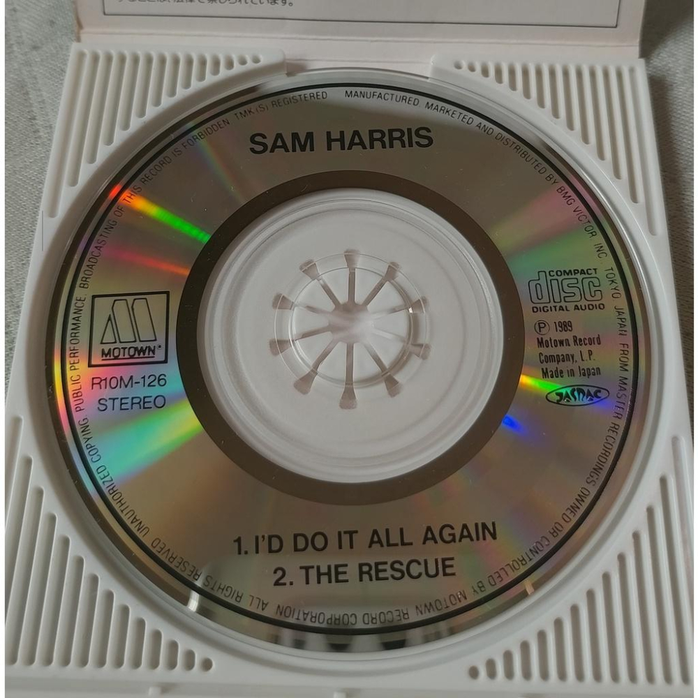 サム・ハリス (SAM HARRIS) - 潮風の思い出   日版 二手單曲 CD-細節圖4