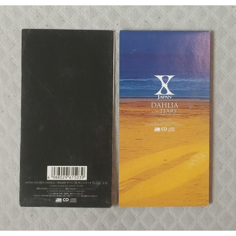 X JAPAN - DAHLIA   日版 二手單曲 CD-細節圖2