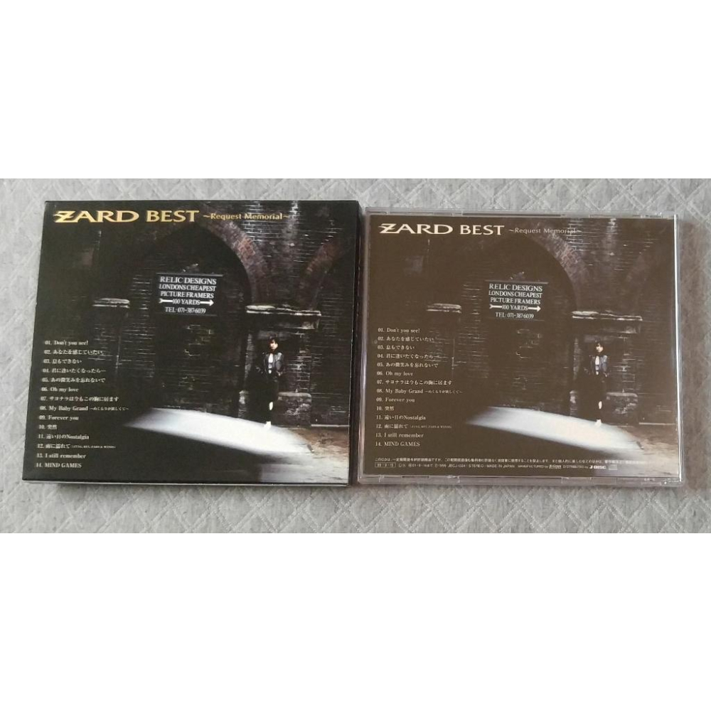 ZARD - ZARD BEST～Request Memorial～   日版 二手CD-細節圖2