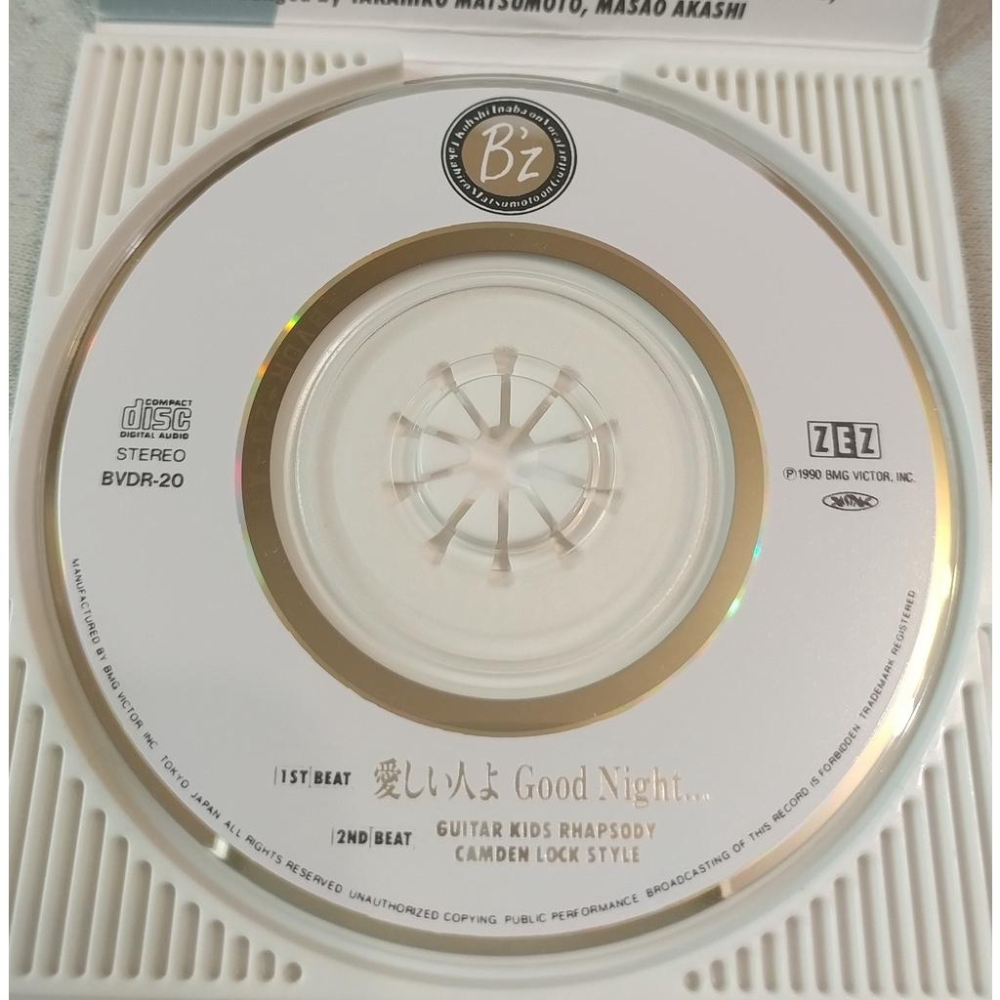 B＇z - 愛しい人よGood Night...   日版 二手單曲 CD-細節圖5