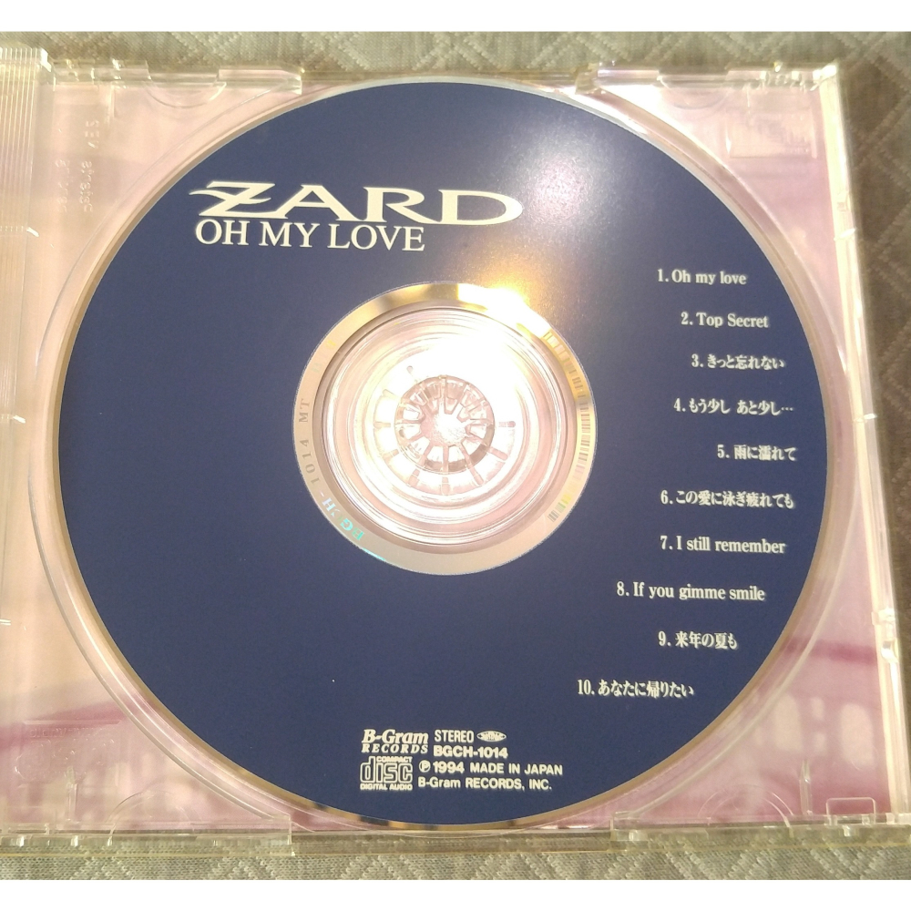 ZARD - OH MY LOVE (2)   日版 二手專輯 CD-細節圖6