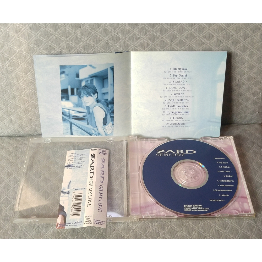 ZARD - OH MY LOVE (2)   日版 二手專輯 CD-細節圖10