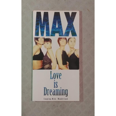 MAX - Love is Dreaming 日版 二手單曲 CD