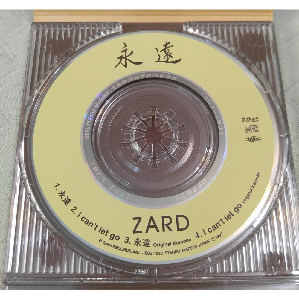 ZARD - 永遠 (3)   日版 二手單曲 CD-細節圖6