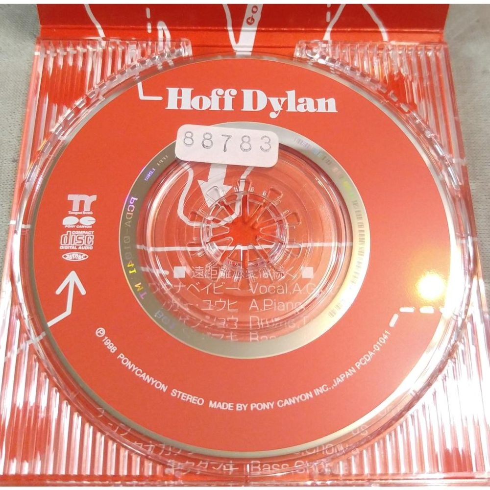 ホフディラン (Hoff Dylan) - 遠距離恋愛は続く ・ HIGHWAY 98  日版 二手單曲 CD-細節圖4