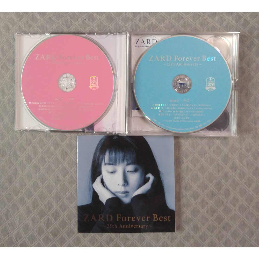 ZARD Forever Best~25th Anniversary~ (初回版) 日版二手CD - 童青之CD賣場