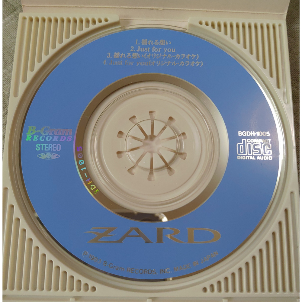 ZARD - 揺れる想い (2)   日版 二手單曲 CD-細節圖6