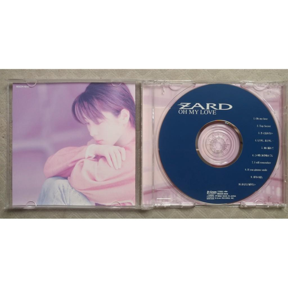 ZARD - OH MY LOVE  日版 二手專輯 CD-細節圖4
