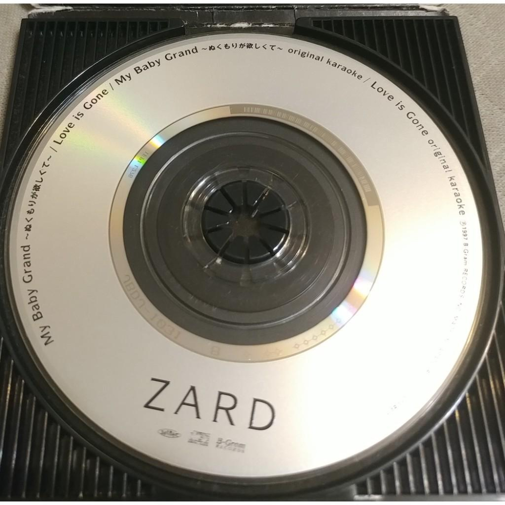 ZARD - My Baby Grand ～ぬくもりが欲しくて～   日版 二手單曲 CD-細節圖5