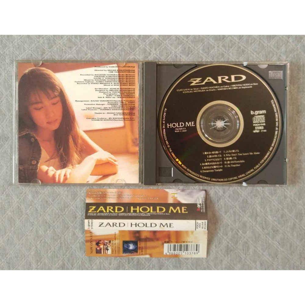 ZARD - HOLD ME   日版 二手專輯 CD-細節圖3