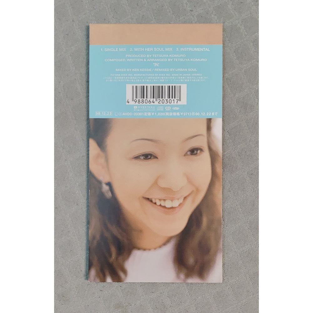 Namie Amuro (安室奈美惠) - I HAVE NEVER SEEN   日版 二手單曲 CD-細節圖2