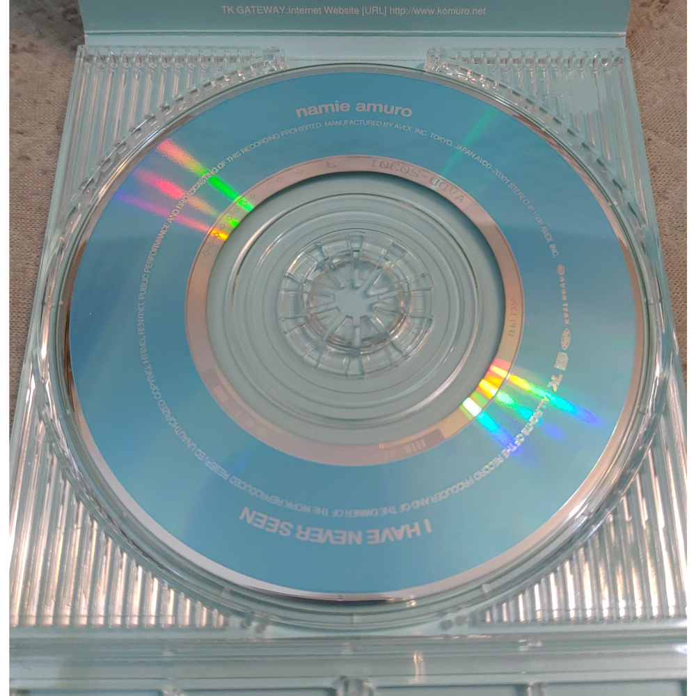 Namie Amuro (安室奈美惠) - I HAVE NEVER SEEN   日版 二手單曲 CD-細節圖5