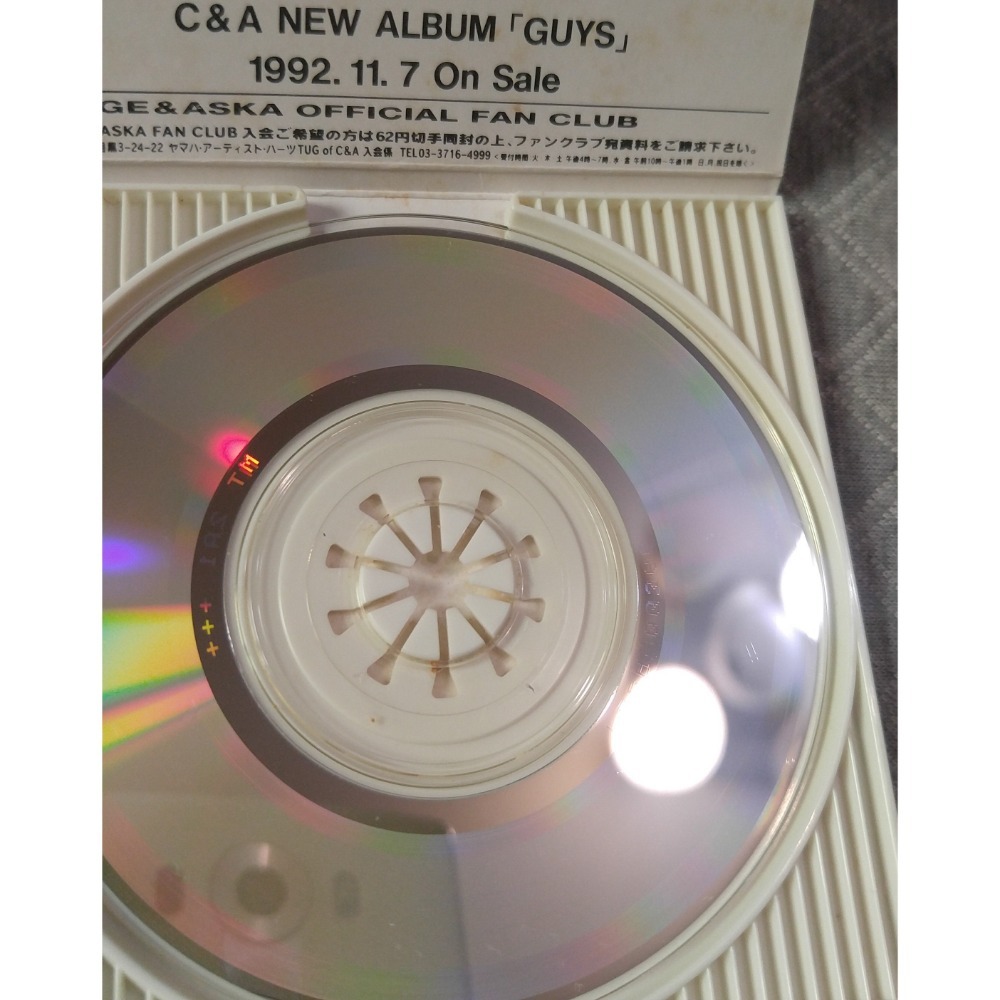 CHAGE & ASKA (恰克與飛鳥) - no no darlin   日版 二手單曲 CD-細節圖6