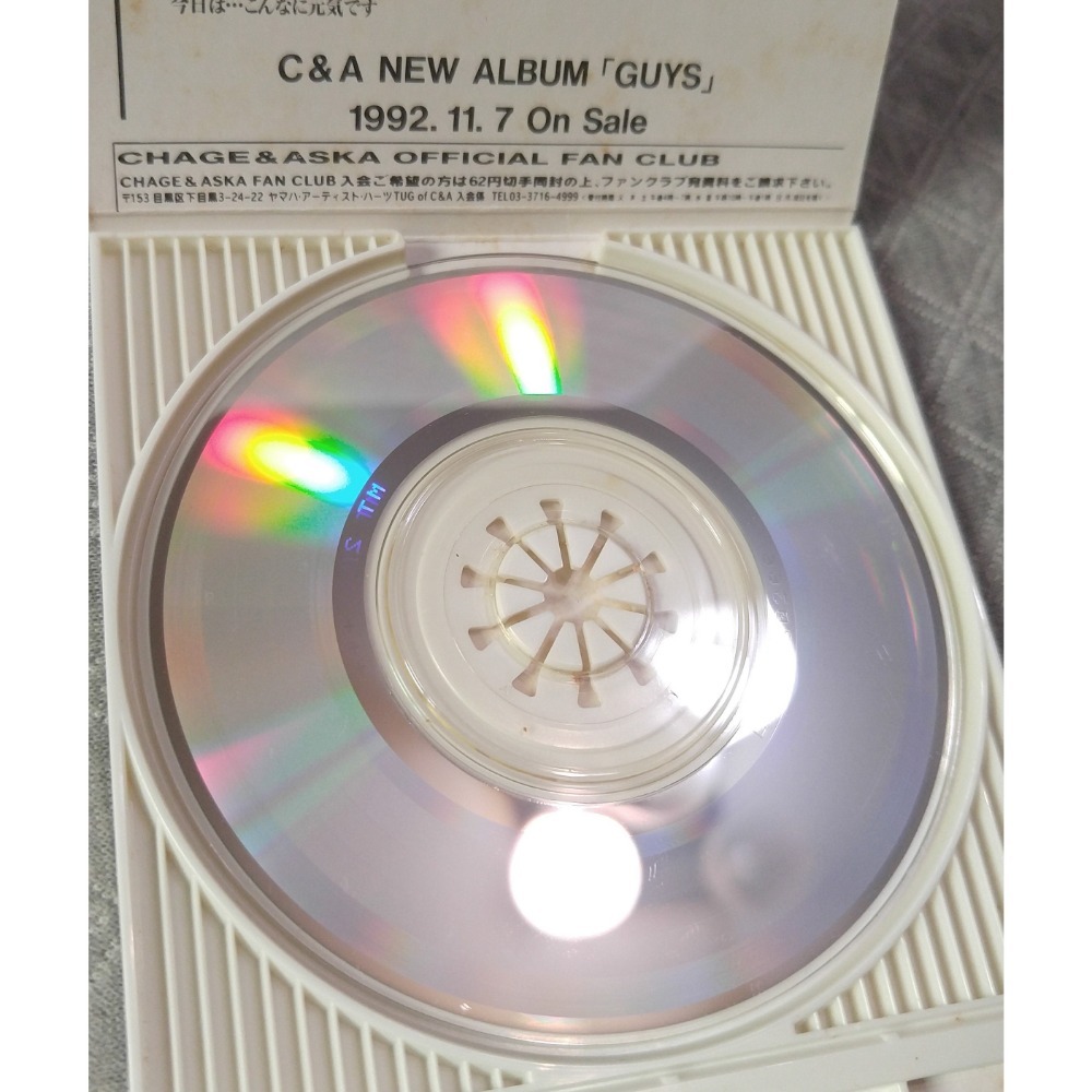 CHAGE & ASKA (恰克與飛鳥) - no no darlin   日版 二手單曲 CD-細節圖7
